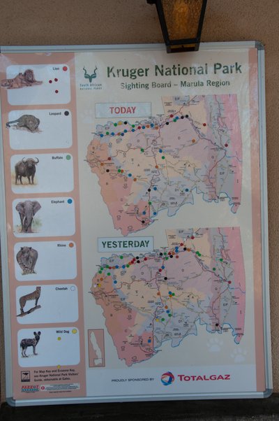 20090809082107 - Map of Kruger National Park 